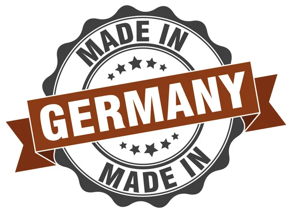 Made in Germany guarnizione rotonda — Vettoriale Stock
