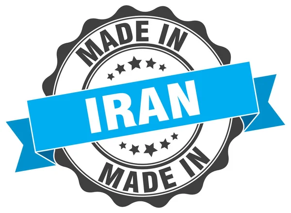 Wykonane w Iranie okrągłe uszczelnienie — Wektor stockowy