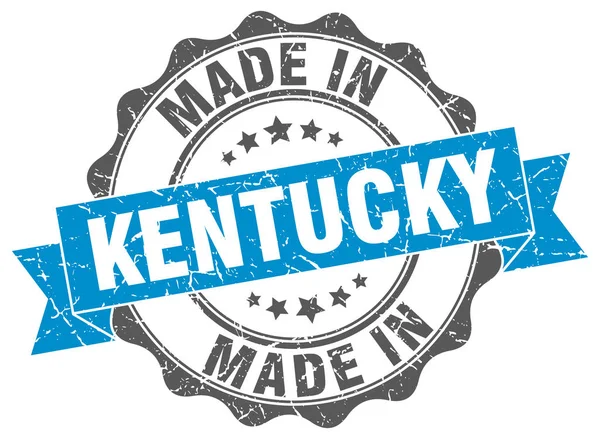 Fabriqué dans le Kentucky joint rond — Image vectorielle
