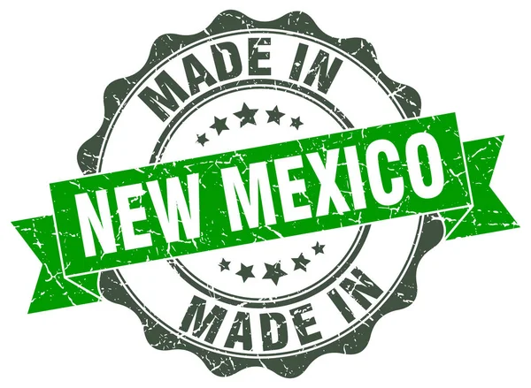 Made in New Mexico round seal — Stock Vector