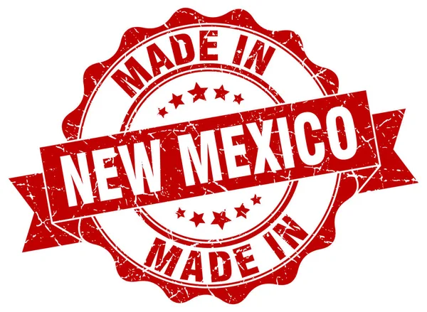 Made in New Mexico round seal — Stock Vector