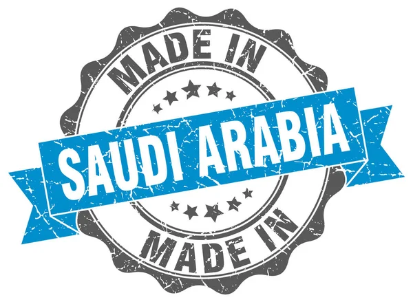 W Arabii Saudyjskiej okrągłe uszczelnienie — Wektor stockowy