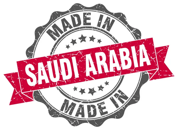 W Arabii Saudyjskiej okrągłe uszczelnienie — Wektor stockowy