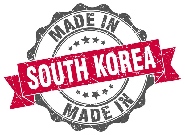 V Jižní Koreji kulaté razítko — Stockový vektor