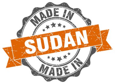 Sudan'da yapılan mühür yuvarlak