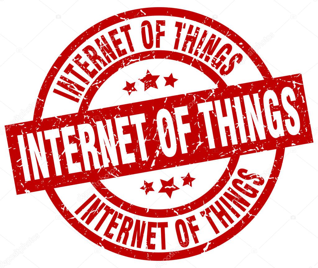 Imágenes: cosas redondas | Internet de las cosas redondas sello grunge