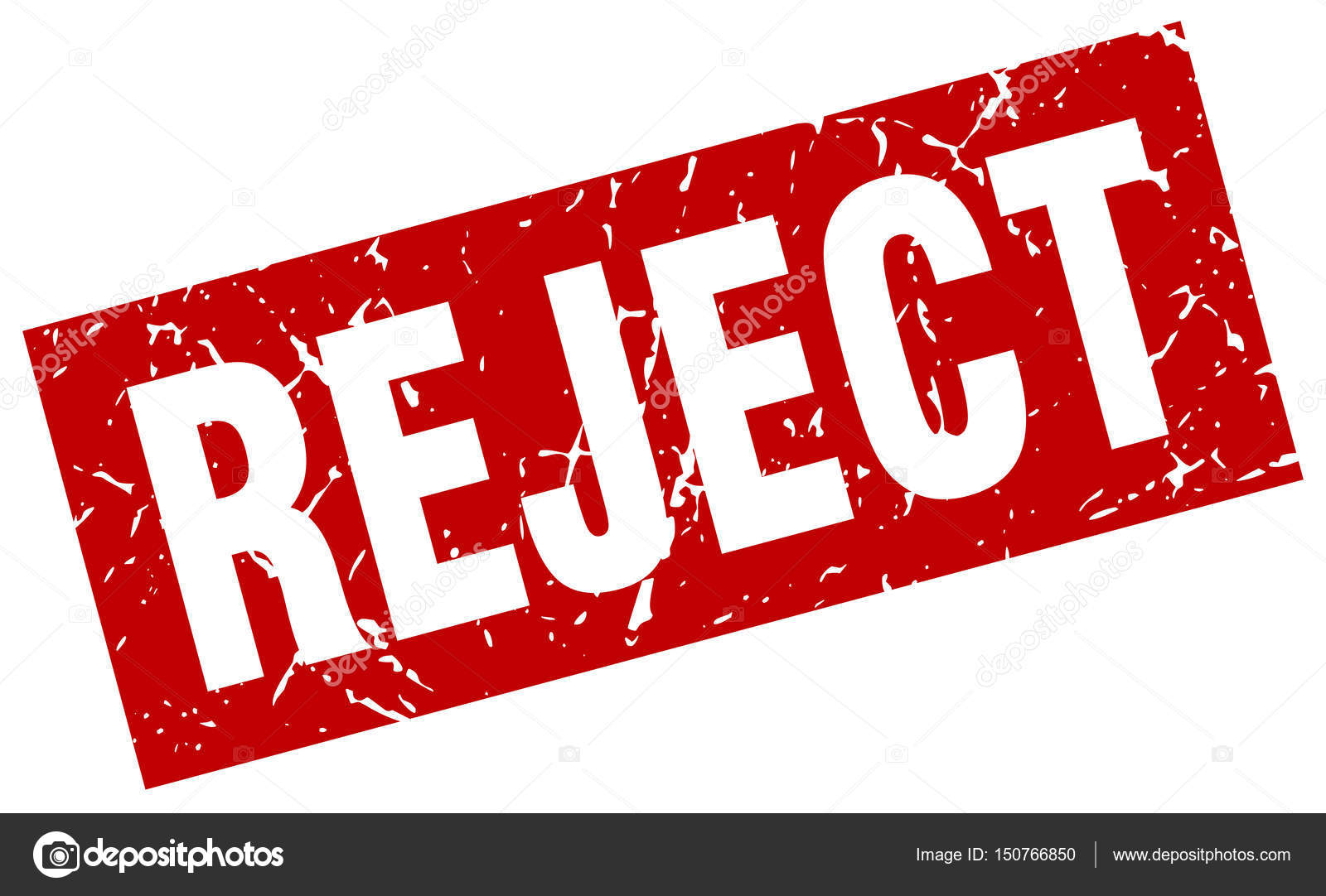 Square grunge red reject stamp — Stock Vector © Aquir014b #150766850