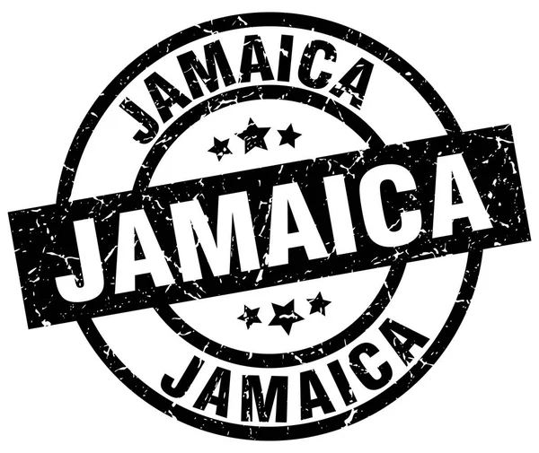 Jamaica fekete kör a grunge-bélyeg — Stock Vector