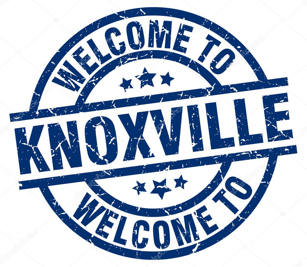 welcome to Knoxville blue stamp