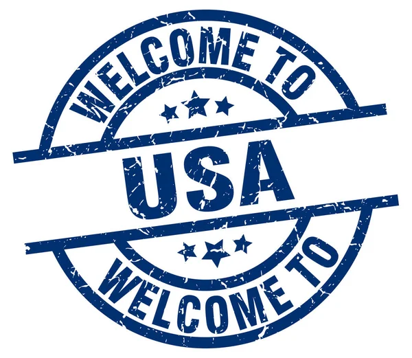 Добро пожаловать в США — стоковый вектор