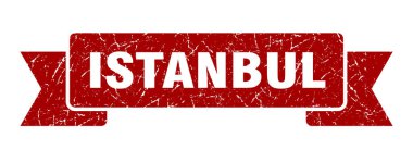 İstanbul kurdelesi. Kızıl İstanbul grunge bant işareti