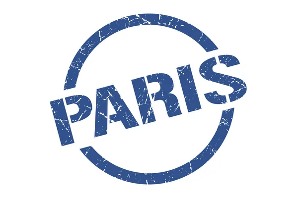 Paris damgası. Paris homurdanması izole edilmiş işaret — Stok Vektör