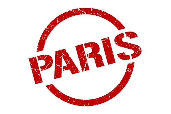 Pařížské razítko. Paris grunge round isolated sign — Stockový vektor