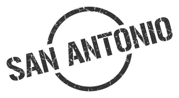 San Antonio stamp. San Antonio grunge round isolated sign — 스톡 벡터