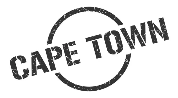 Cape Town damgası. Cape Town grunge izole edilmiş işareti — Stok Vektör