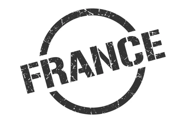 Sello de Francia. Francia grunge ronda signo aislado — Archivo Imágenes Vectoriales