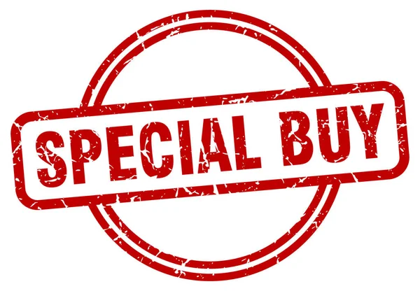 Special buy stamp. special buy round vintage grunge sign. special buy — Stock vektor