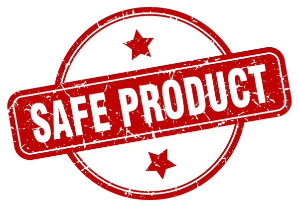 Safe product stamp. safe product round vintage grunge sign. safe product — Stock vektor