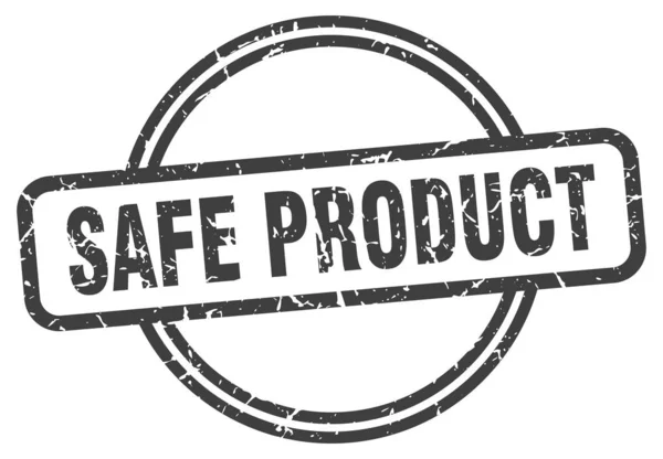 Safe product stamp. safe product round vintage grunge sign. safe product — Stockový vektor