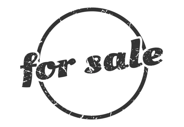 Sprzedaż Sprzedaż Okrągły Zabytkowy Znaczek Grunge Sprzedaż — Wektor stockowy