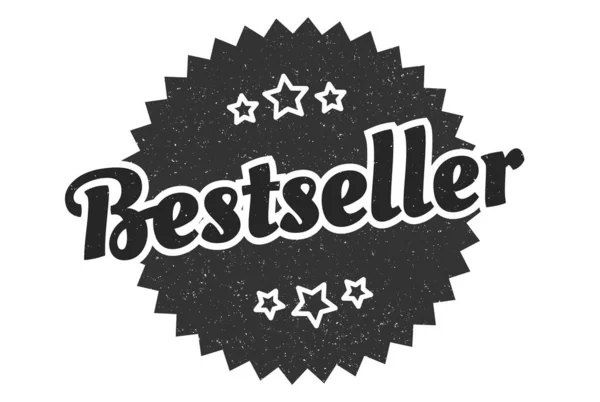 Знак Бестселлера Best Seller Vintage Retro Label Бестселлер — стоковый вектор