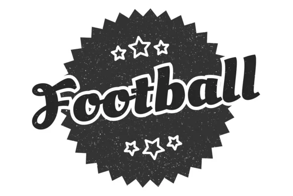 Football Sign Football Vintage Retro Label Football — Stock Vector