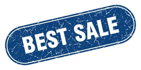 Best Sale Sign Best Sale Grunge Blue Stamp Label — Stock Vector