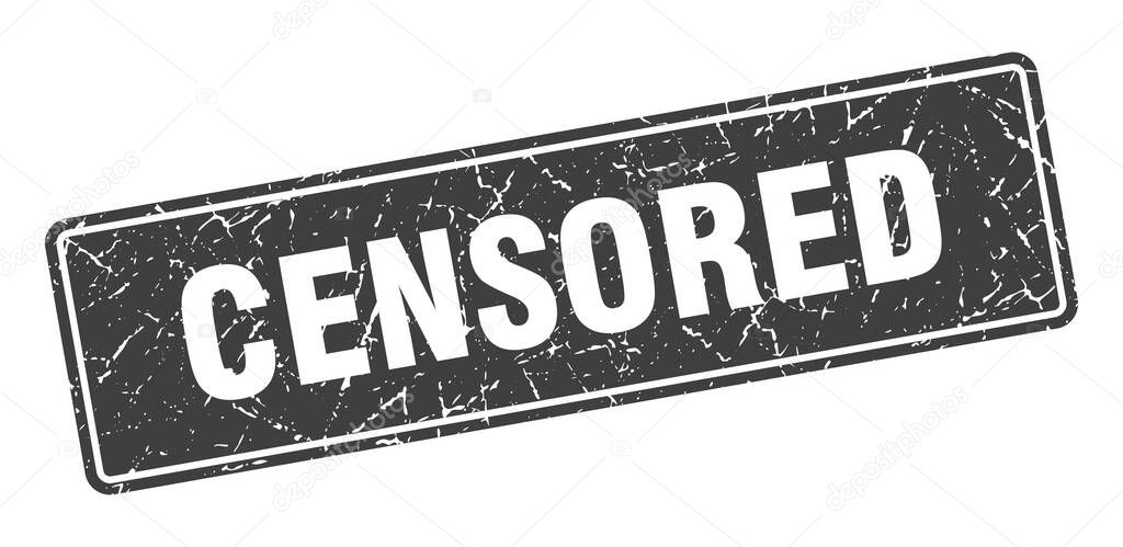 Censored Stamp Censored Vintage Gray Label Sign Premium Vector In Adobe Illustrator Ai Ai Format Encapsulated Postscript Eps Eps Format