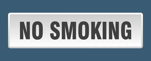 喫煙ボタンはない 禁煙広場ホワイトプッシュボタン — ストックベクタ