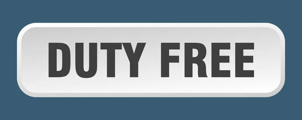 Кнопка Duty Free Кнопка Duty Free — стоковый вектор