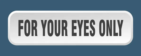 Sadece Senin Görebilmen Için Sadece Gözleriniz Için Tuşuna Basın — Stok Vektör