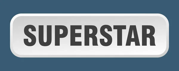 Een Supersterknop Superster Vierkant Drukknop — Stockvector