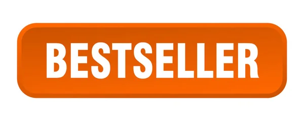 Pulsante Bestseller Bestseller Piazza Pulsante — Vettoriale Stock