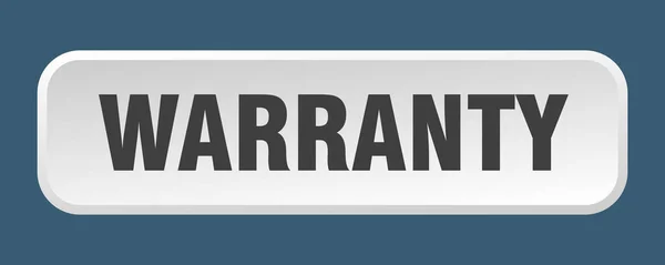 Botón Garantía Garantía Cuadrado Pulsador — Archivo Imágenes Vectoriales