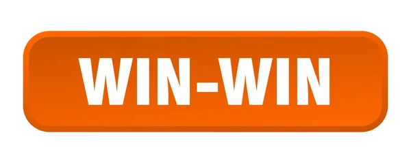 Bottone Win Win Win Win Piazza Pulsante — Vettoriale Stock