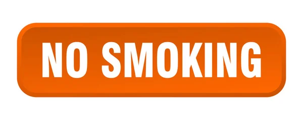 Non Fumare Bottone Non Fumare Piazza Pulsante — Vettoriale Stock