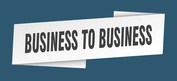 Business Business Banner Template Negócio Para Sinal Etiqueta Fita Negócios —  Vetores de Stock