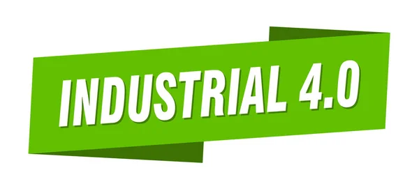 Endüstriyel Pankart Şablonu Endüstriyel Etiket Işareti — Stok Vektör