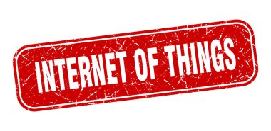 Nesnelerin interneti. Nesnelerin interneti grungy red tabelası