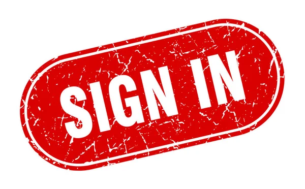 Podpisz Podpisz Grunge Czerwonym Znaczkiem Oznakowanie — Wektor stockowy