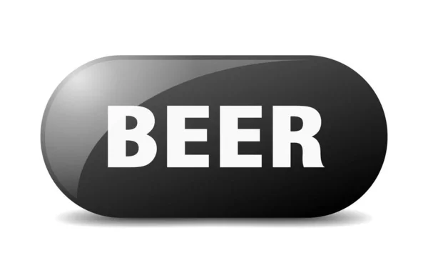 Botón Cerveza Cartel Cerveza Llave Pulsador — Archivo Imágenes Vectoriales