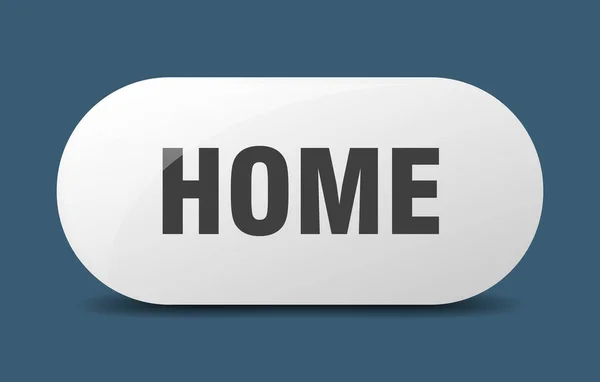 Przycisk Domowy Znak Domowy Klucz Przycisk Przycisku — Wektor stockowy