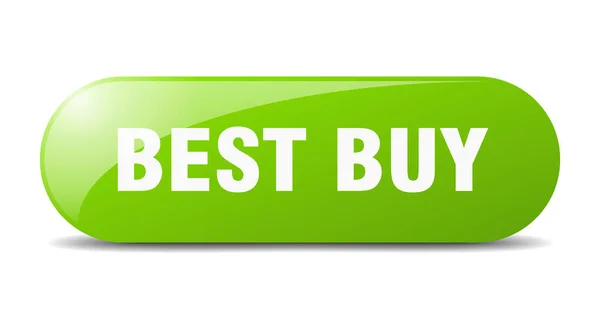 Nejlepší Koupit Tlačítko Nejlepší Znamení Nákupu Klíč Stiskněte Tlačítko — Stockový vektor