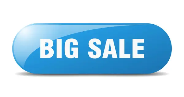 Big Sale Button Big Sale Sign Key Push Button — Stock Vector