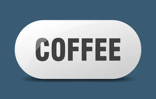 Kávéfőző Kávétábla Kulcs Nyomógomb — Stock Vector