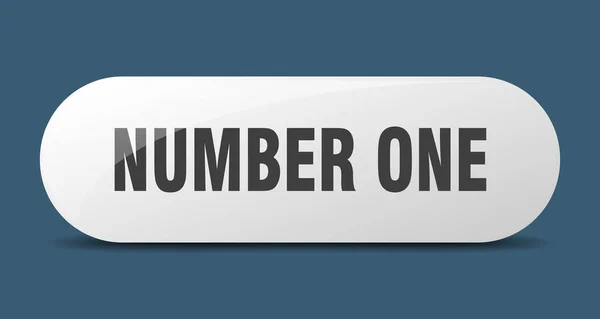 Botón Número Uno Signo Número Uno Llave Pulsador — Archivo Imágenes Vectoriales