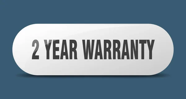 Year Warranty Button Года Военного Знака Ключ Кнопка — стоковый вектор