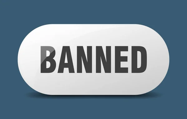 Botón Prohibido Señal Prohibida Llave Pulsador — Archivo Imágenes Vectoriales