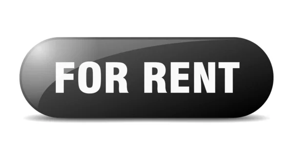 Rent Button Rent Sign Key Push Button — Stock Vector