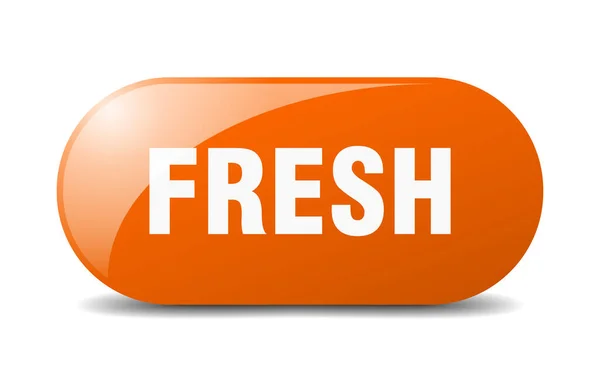 Fresh Button Fresh Sign Key Push Button — Stock Vector